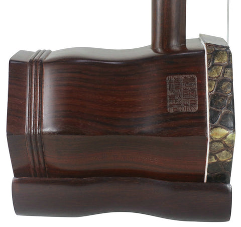 高品質な明清の老紅木龍を刻む二胡楽器中国バイオリンフィドル販売販売