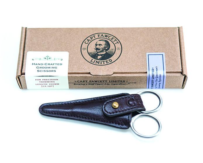 Grooming Scissors w/Leather Pouch