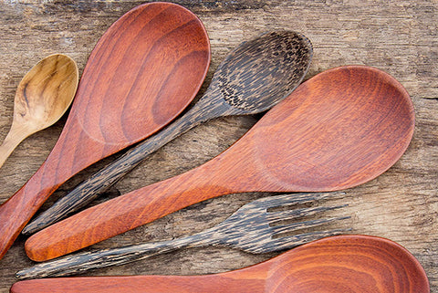 wooden utensils