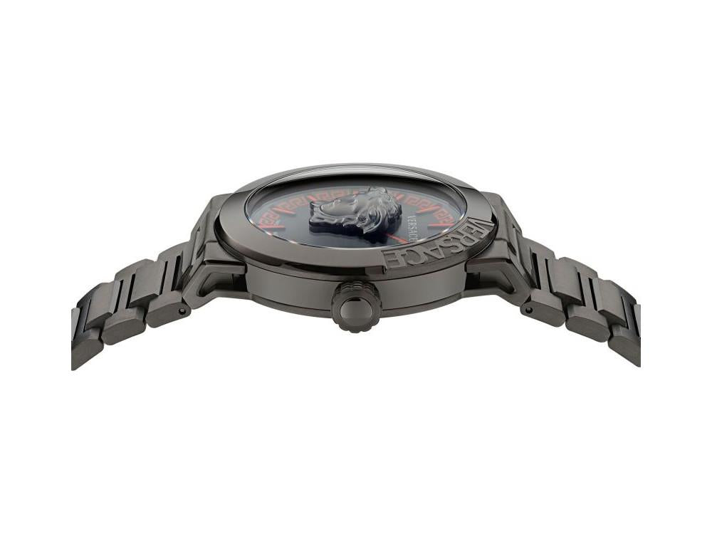 Versace Medusa Infinite Gent Quartz Watch, PVD, Black, 47 mm, VE7E00723