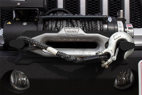 Fishbone Offroad Black Winch Line Fishhook