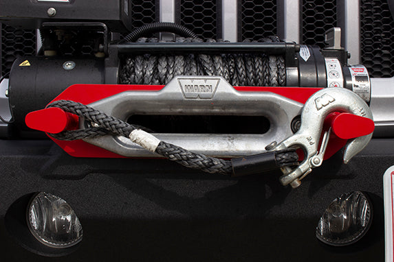 Fishbone Offroad Red Winch Line Fishhook