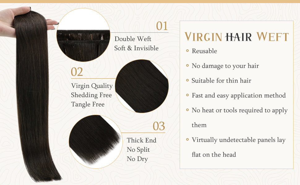 virgin weft