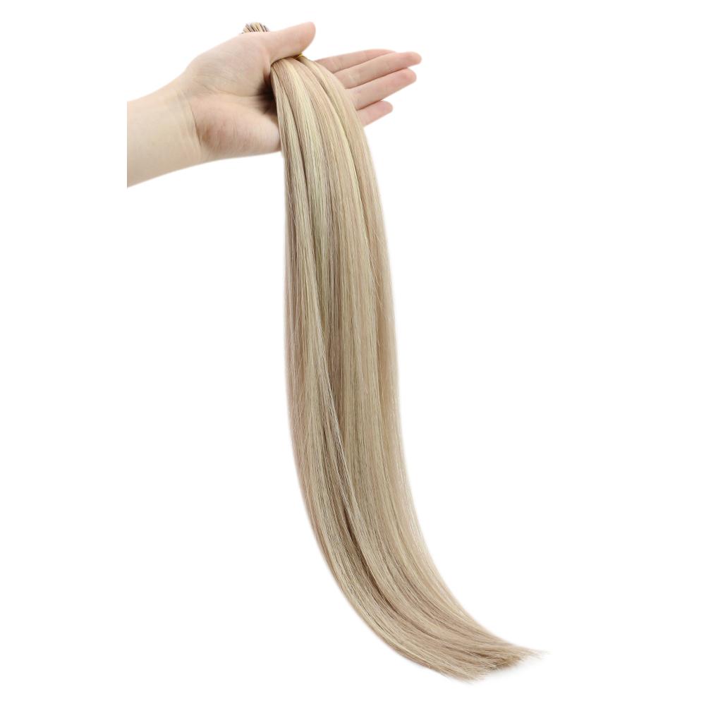 Fshine Virgin I Tip Real Human Hair 20g Hair Extensions Blonde (#P18/613)