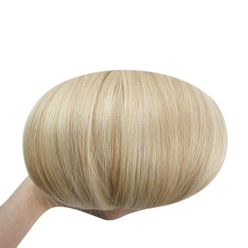 I Tip Hair Extensions Remy Pastel Highlight Blonde Hair Extensions (#16P24)