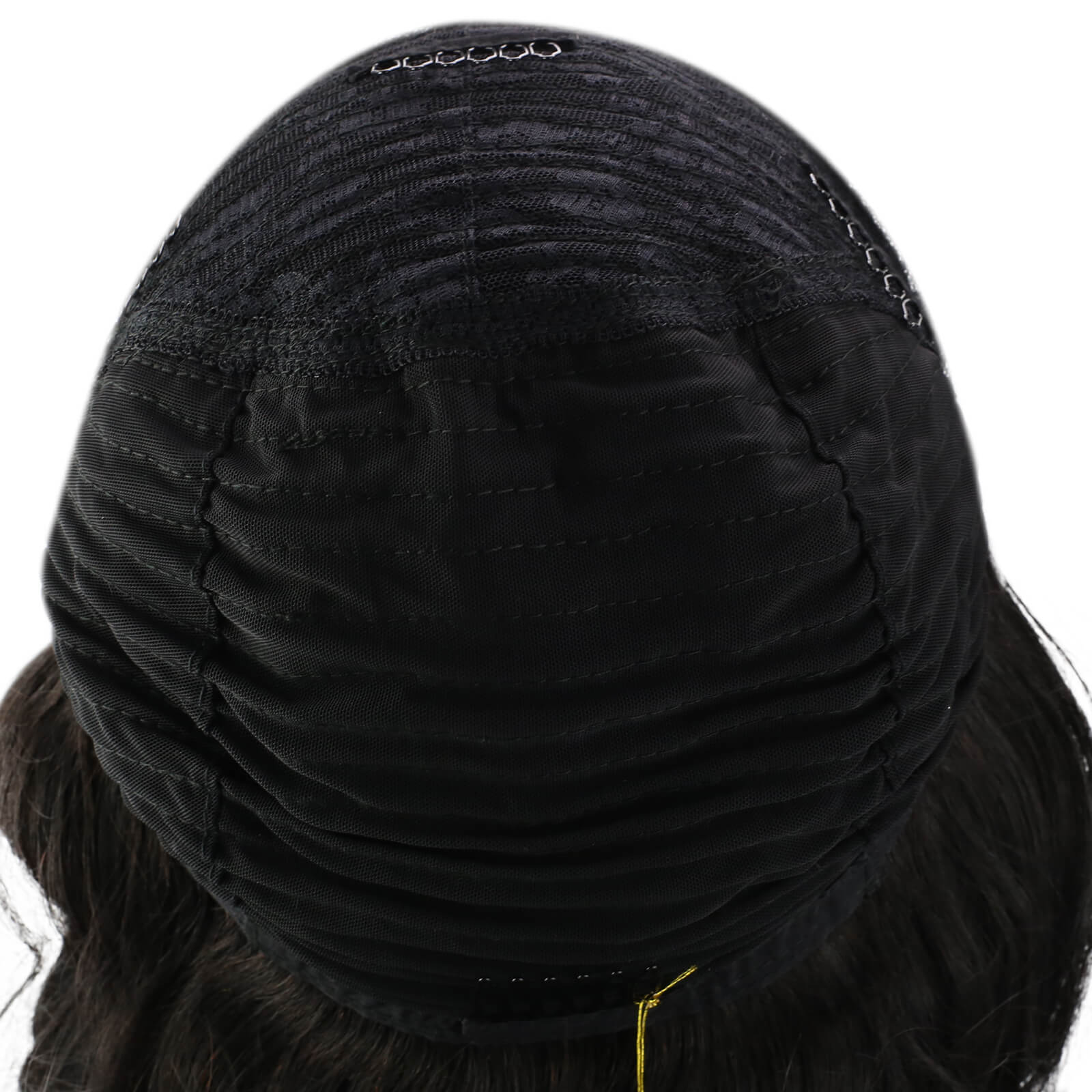 Fshine Natural Wave Headband Wigs for Women #1B