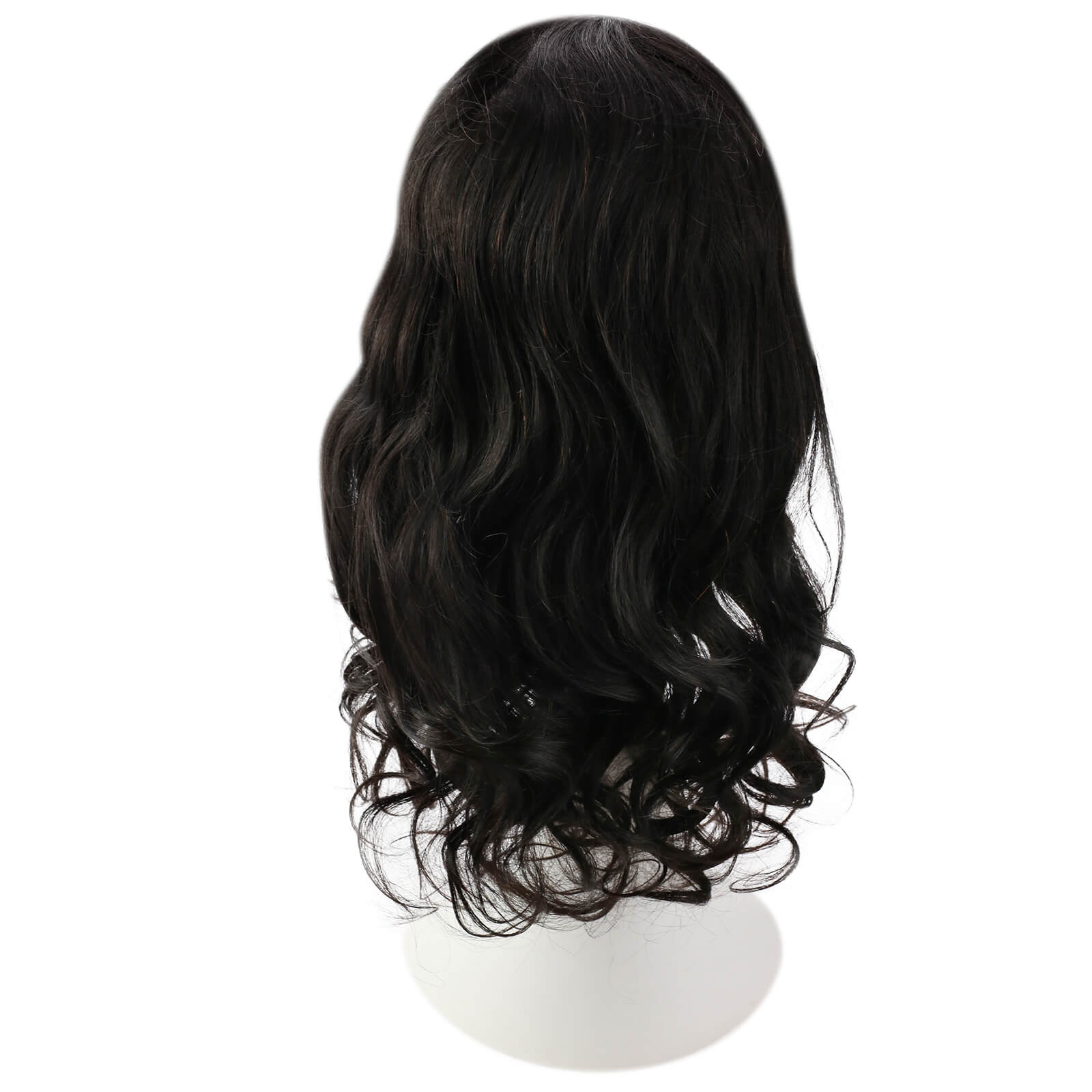 Fshine Natural Wave Headband Wigs for Women #1B