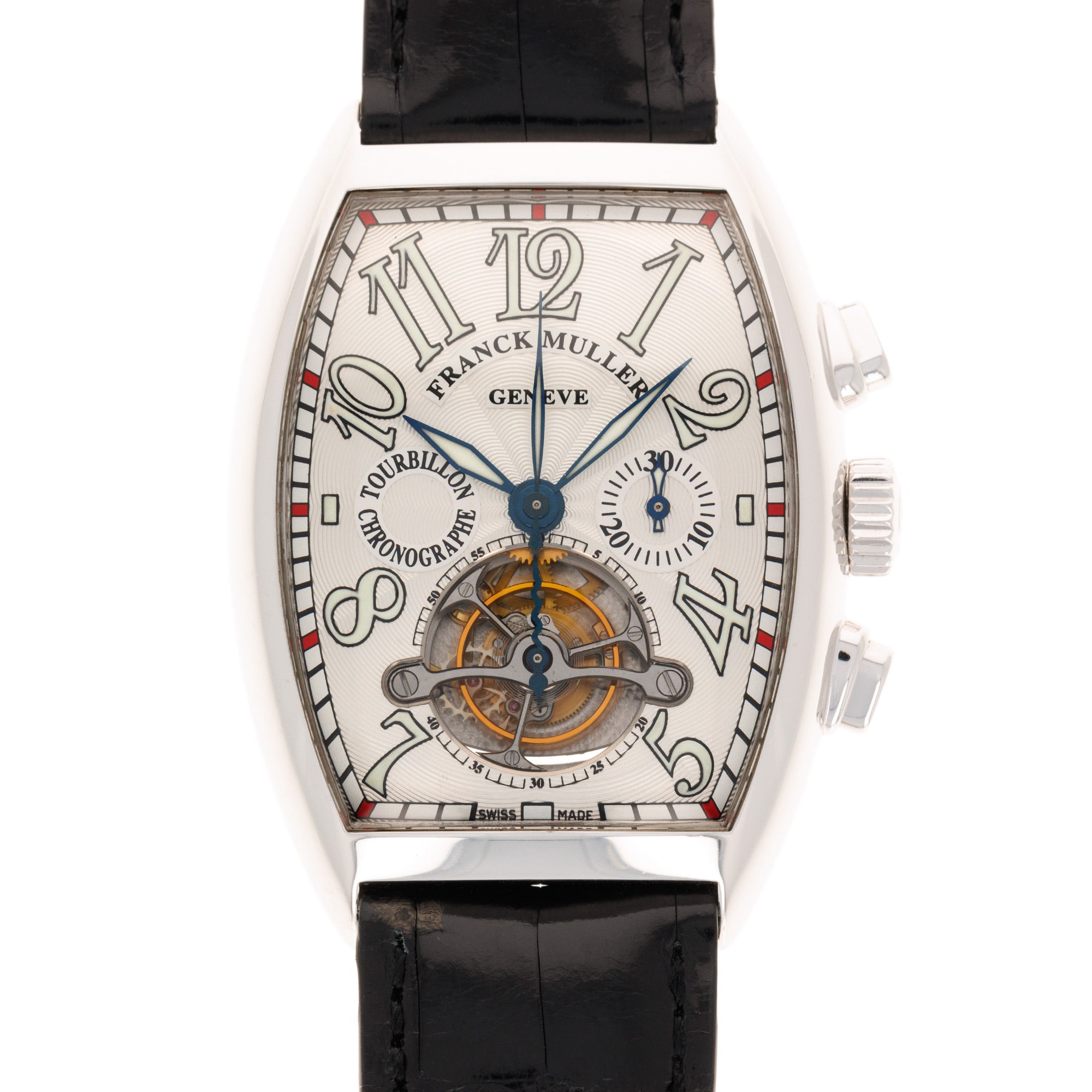 Franck Muller Platinum Chronograph Tourbillon Ref. 7850CCT