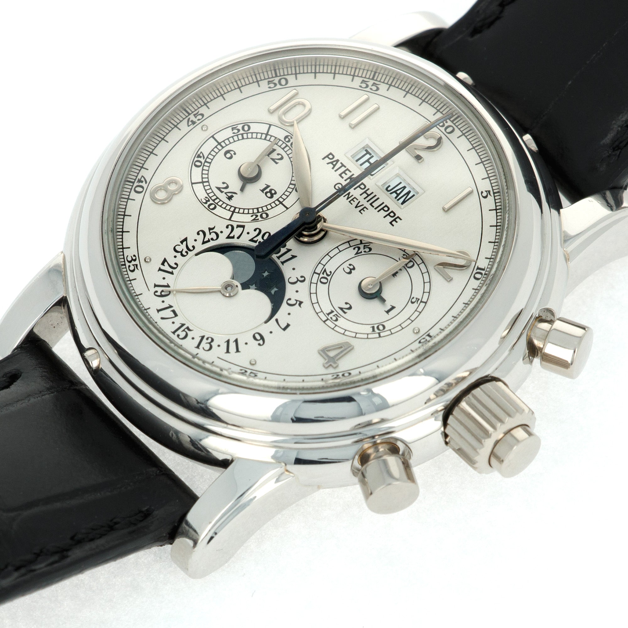 Patek Philippe Platinum Perpetual Calendar Split Seconds Chrono Ref. 5004