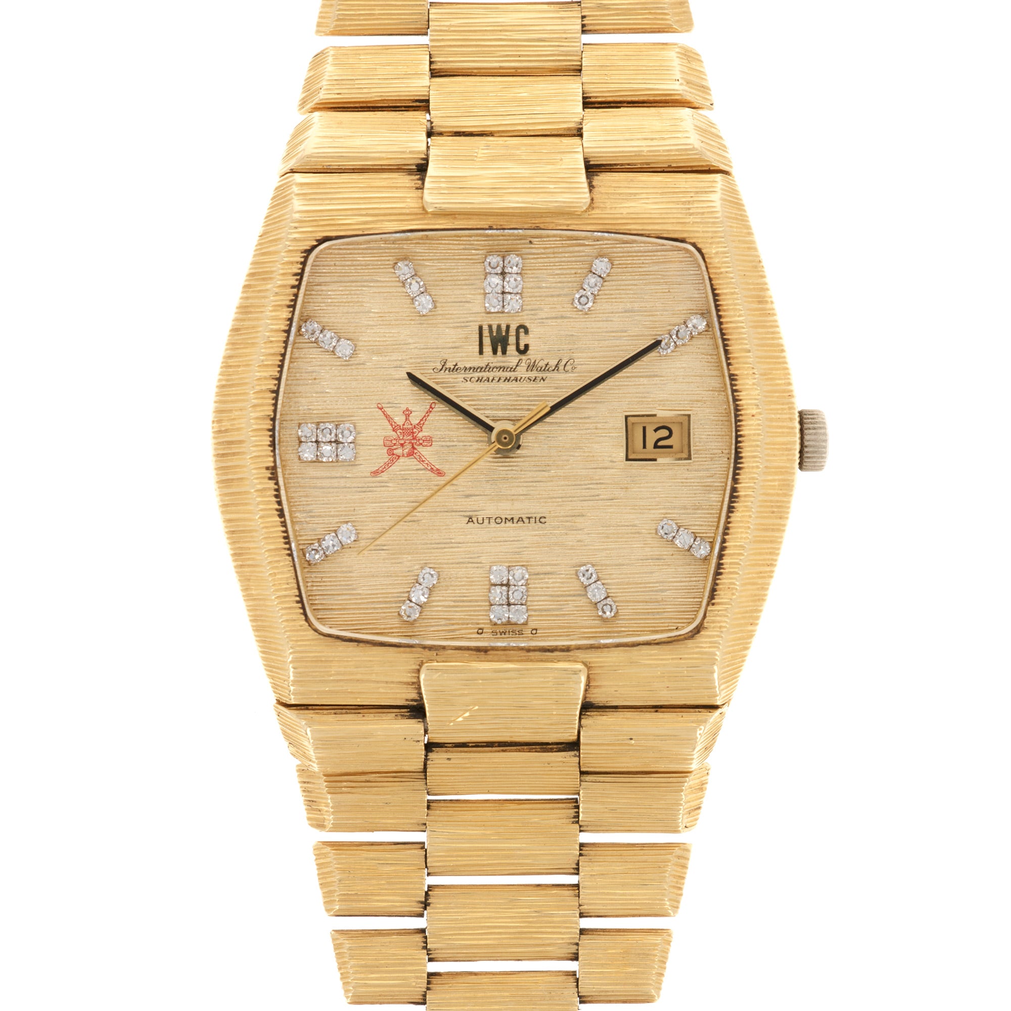 IWC Yellow Gold Da Vinci Ref. 9212 for the Sultan of Oman