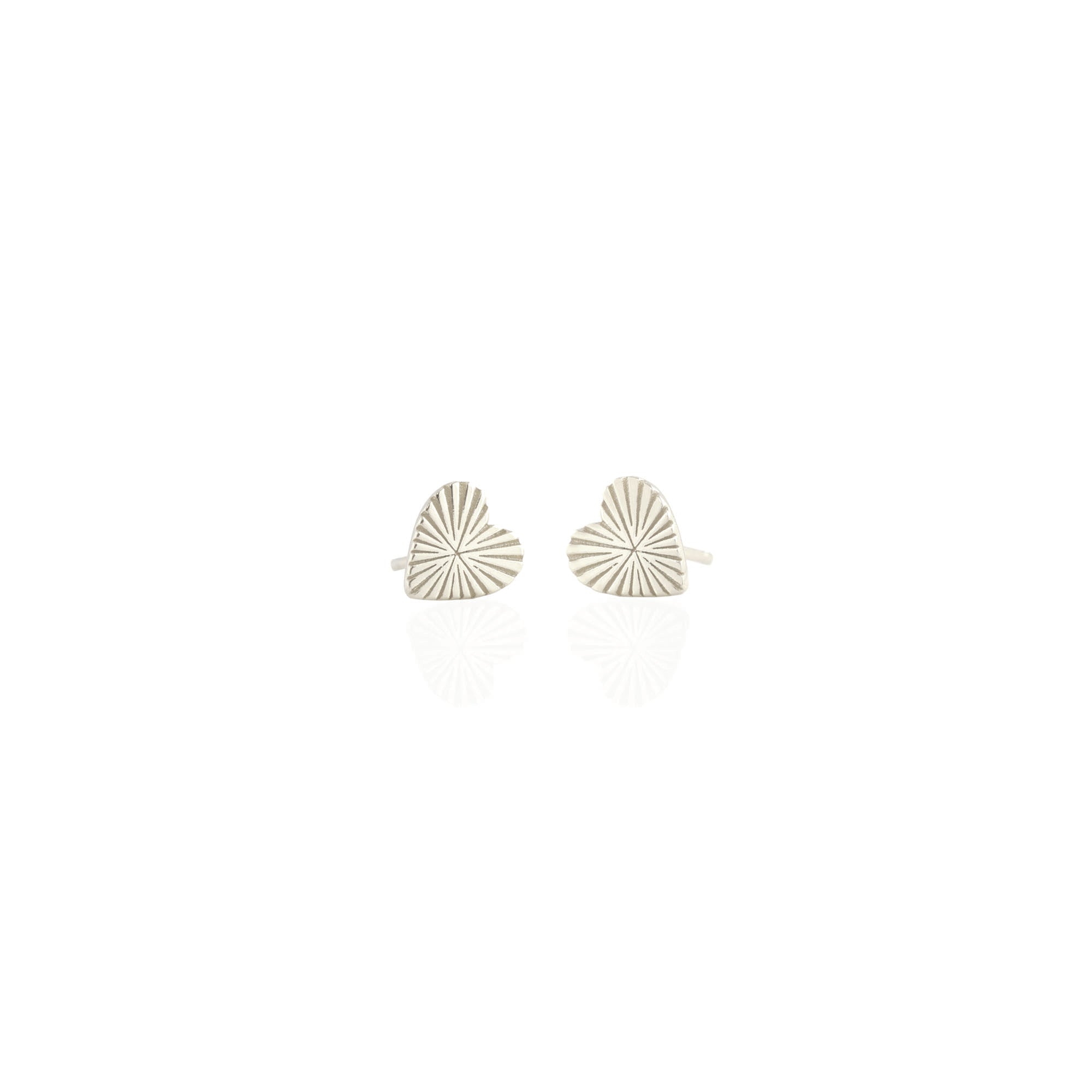 Heartbeat Stud Earrings