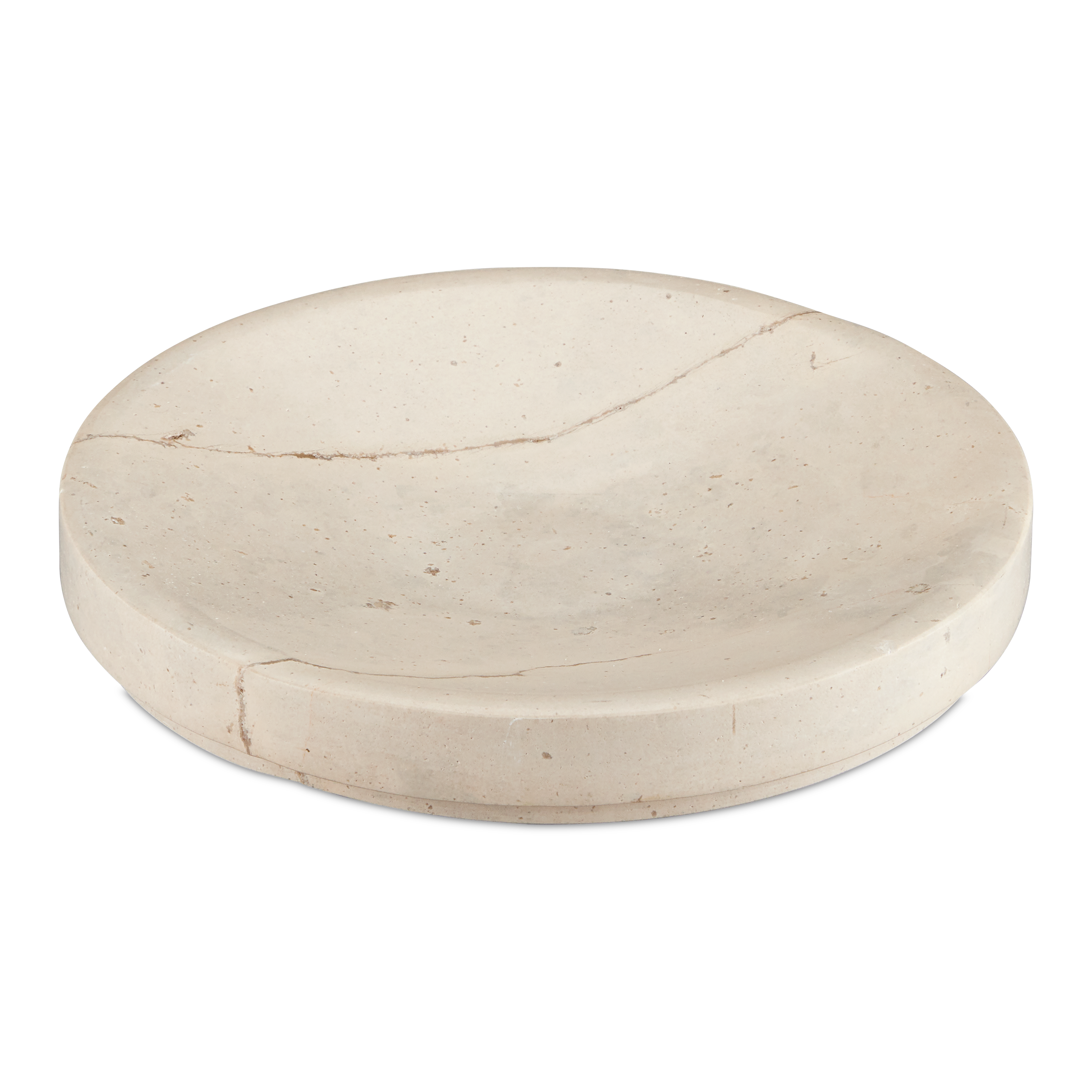 Currey & Company Grecco Marble Low Bowl Set Of 2