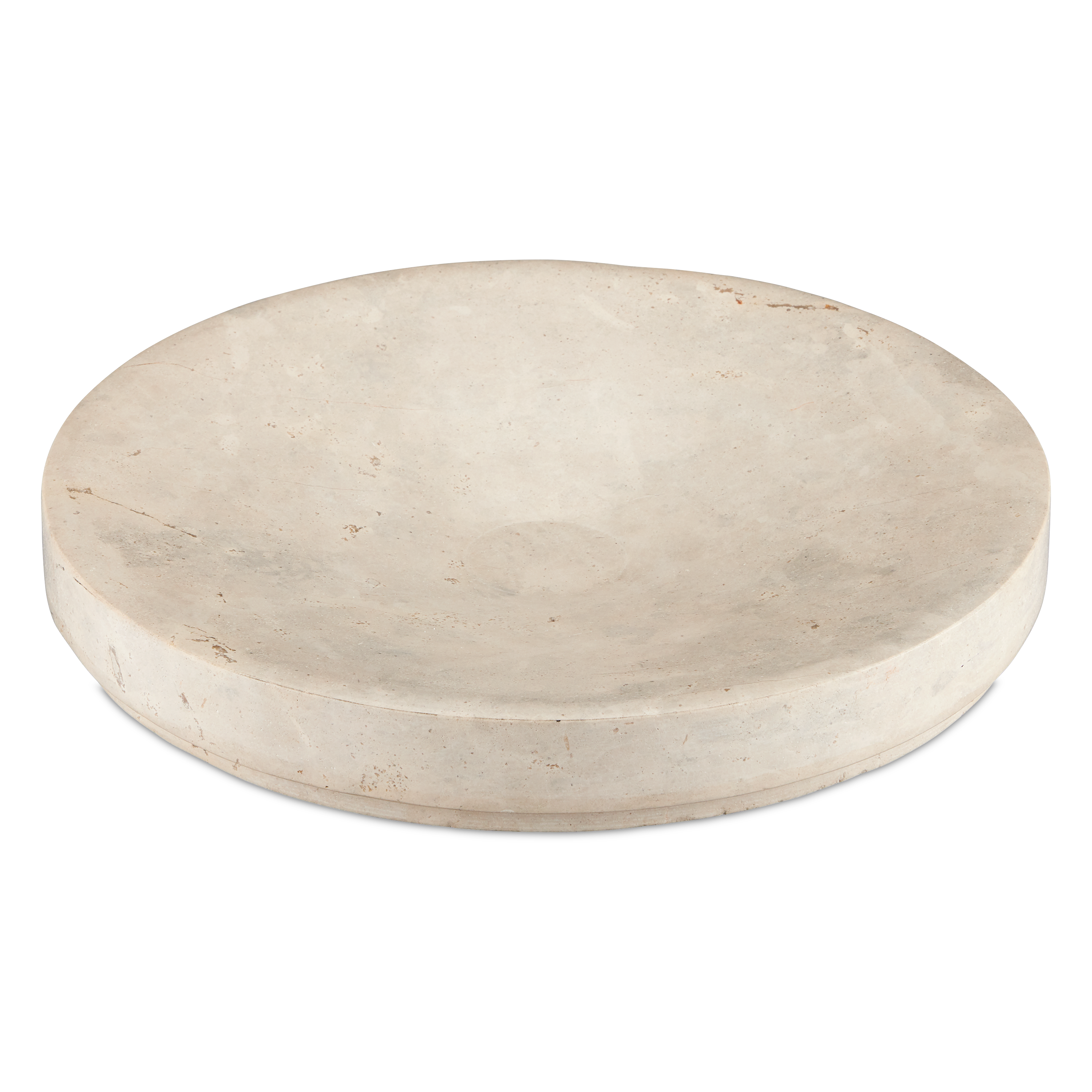 Currey & Company Grecco Marble Low Bowl Set Of 2