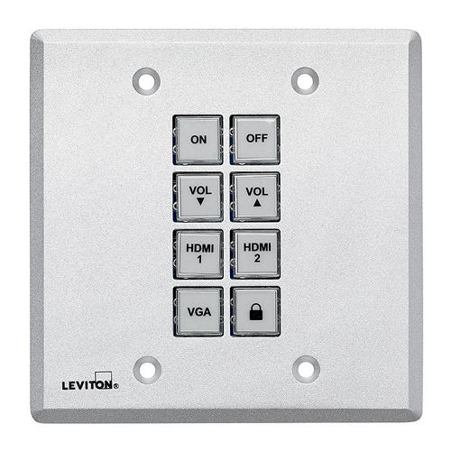 8 Button Control Panel Wallplate 41920-CP8