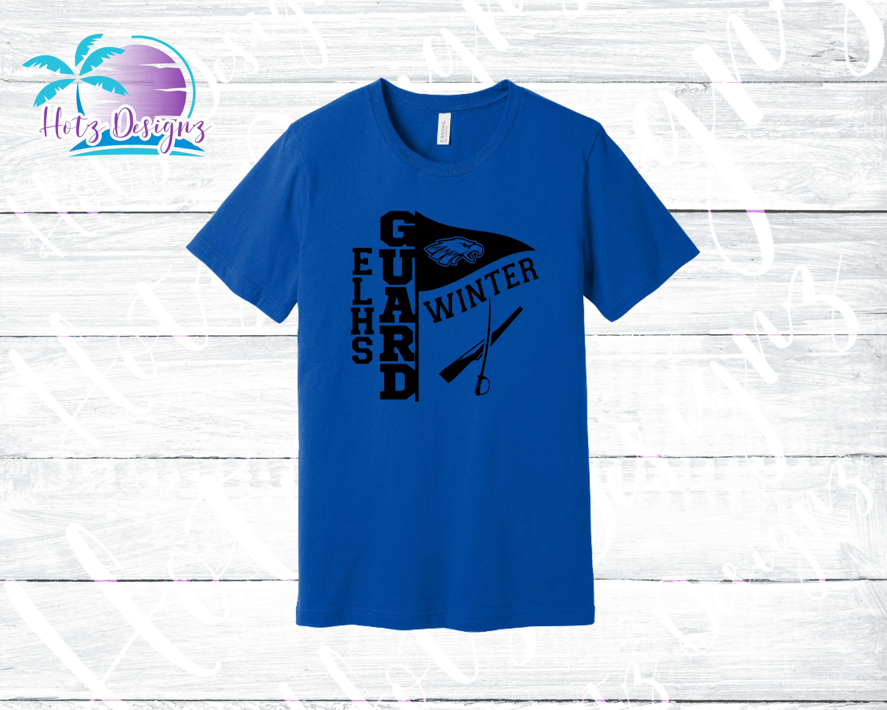 ELHS Winter Guard Unisex Tee (2 color options)