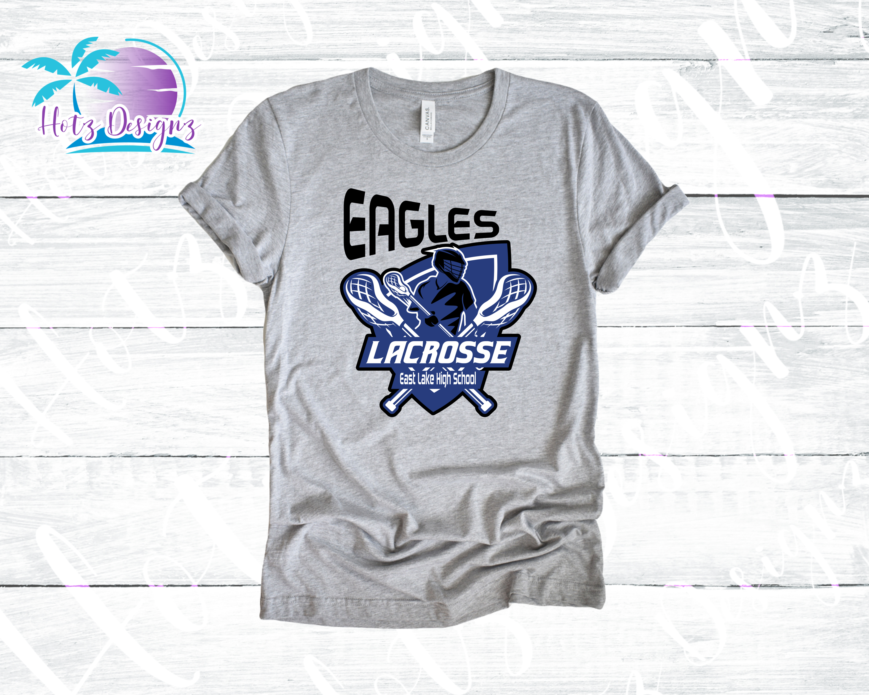 Eagles Lacrosse 23 Unisex Tee (2 color options)