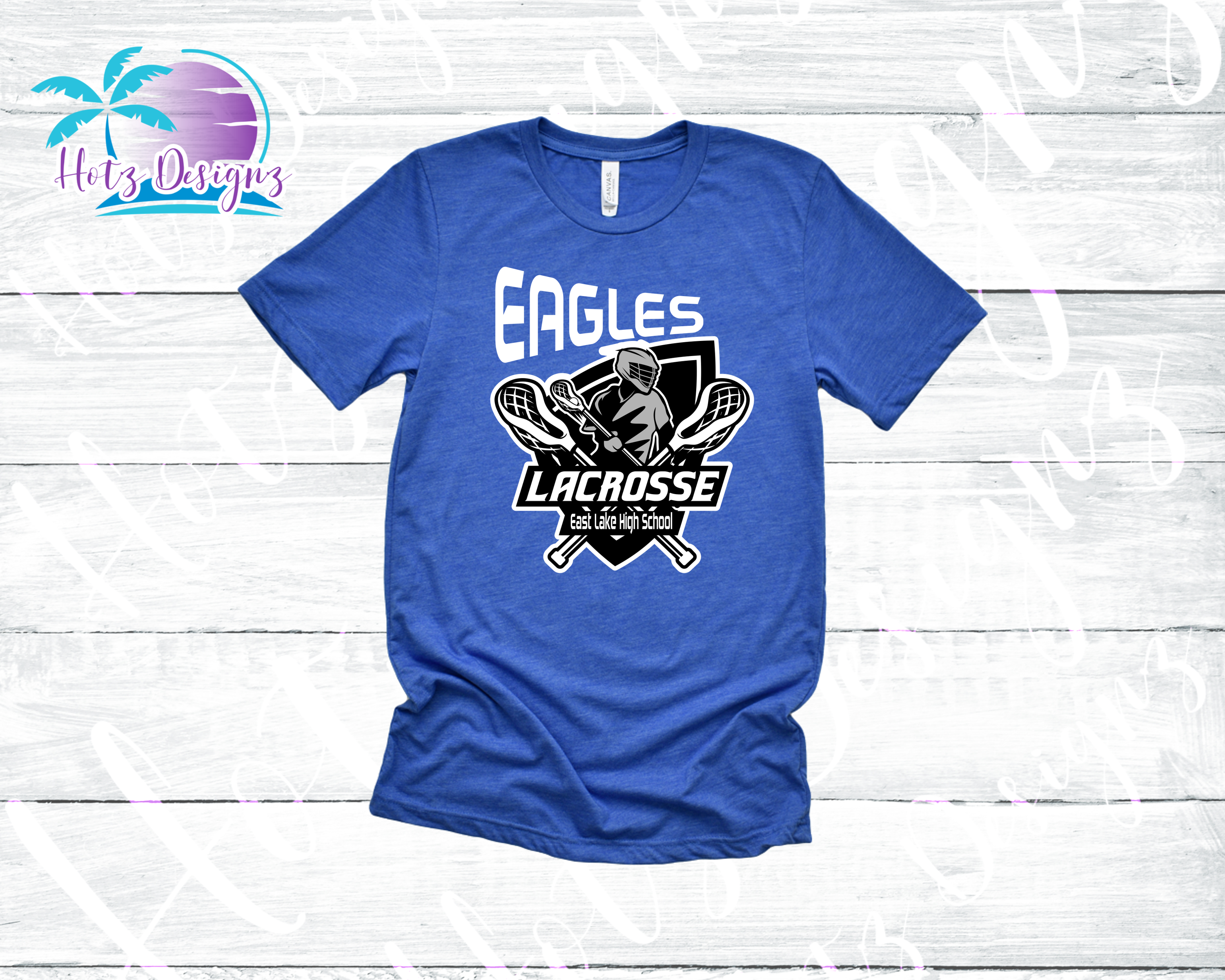 Eagles Lacrosse 23 Unisex Tee (2 color options)