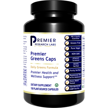 Premier Greens Caps 150 caps by Premier Research Labs
