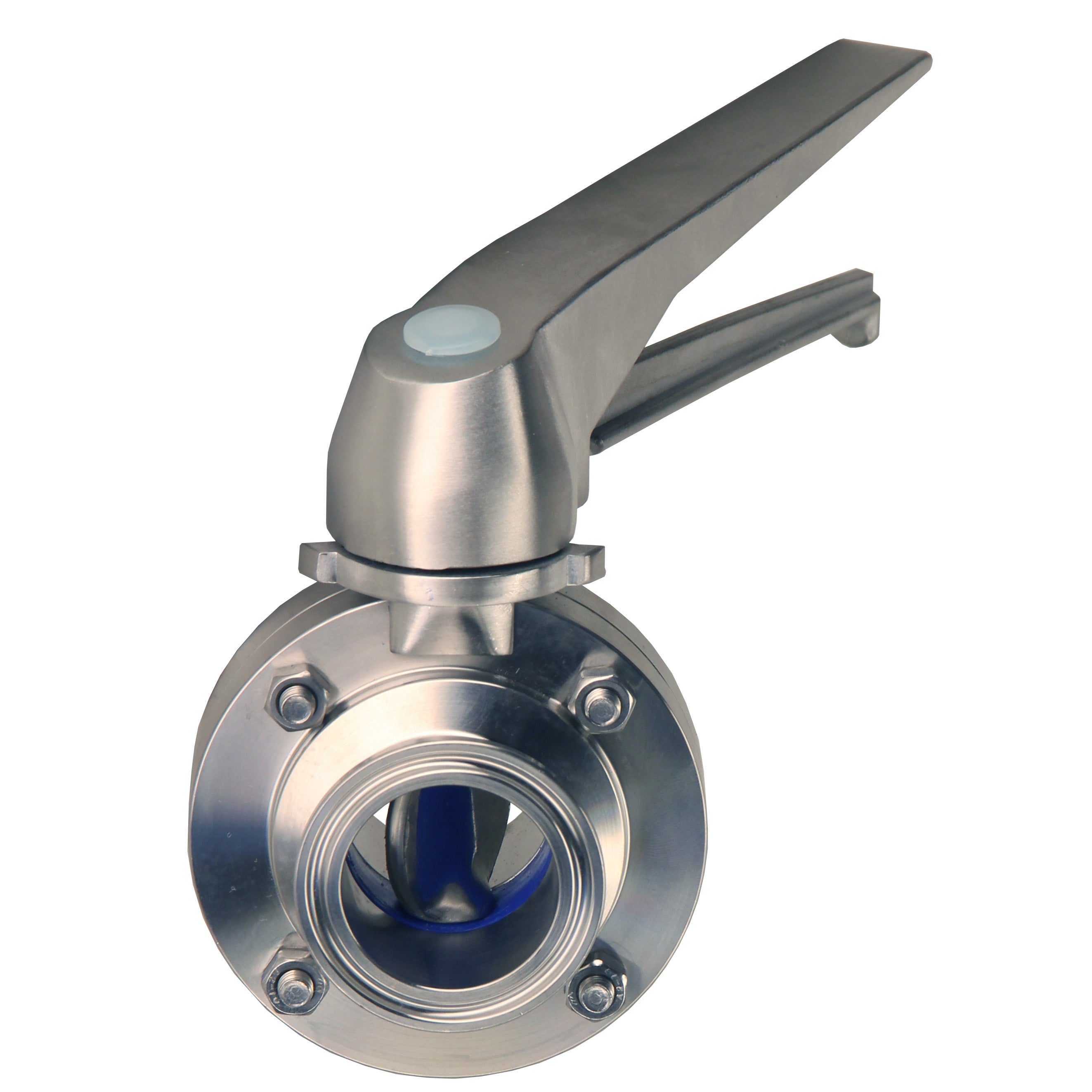 Tri Clamp Butterfly Valve - Squeeze Trigger