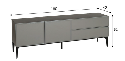 Beatrix Designer Wood TV Stand