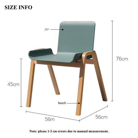 Wanders Wood Dining Chair (Set of 2)