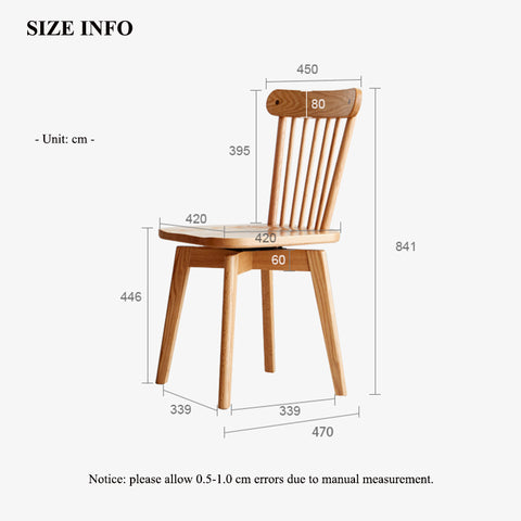 Mariska Rotating Dining Chair (set of 2)