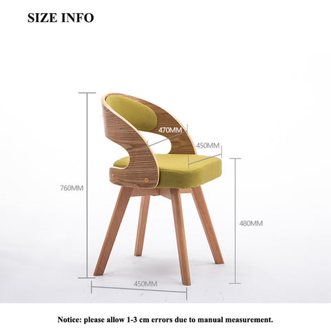 Spindle Rotating Dining Chair (set of 2)