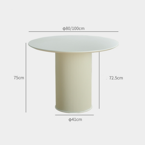 Bernardino Vintage Round Table
