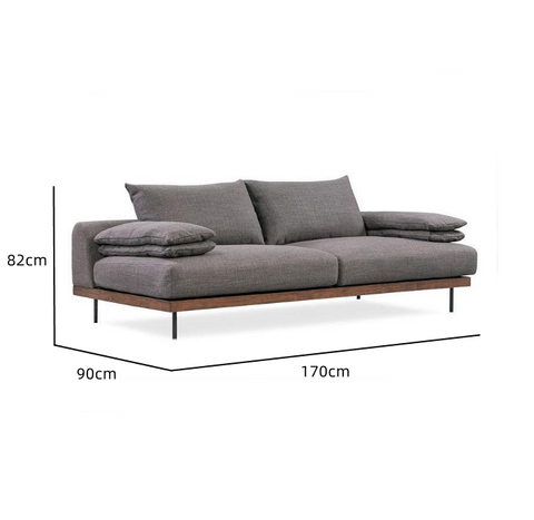 Garson Simplicity Armless Loveset