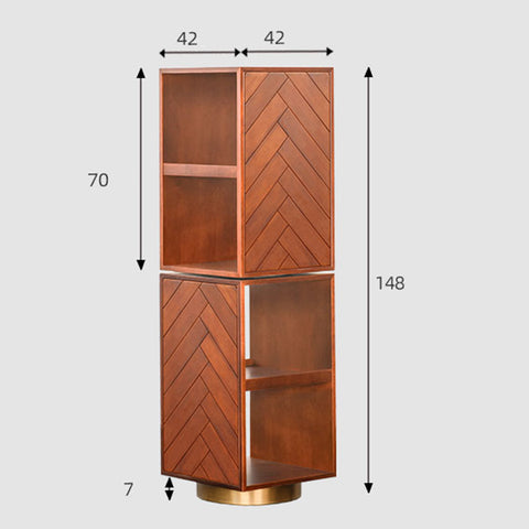 Gunilla Rotating Cube Bookcase