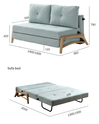Ibiza Back Convertible Sofa Bed
