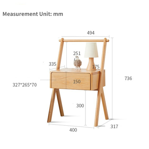 Doyle Drawer Nightstand