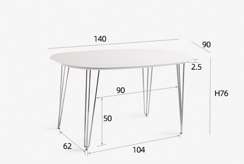 Szilvia Modern Dining Table