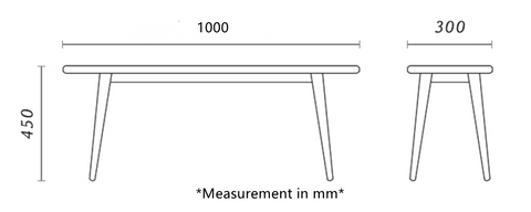 Cabott Wood Bench