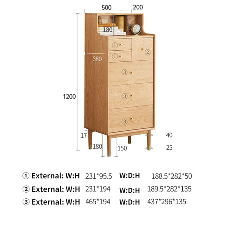 Tadej 6 Drawer Chest
