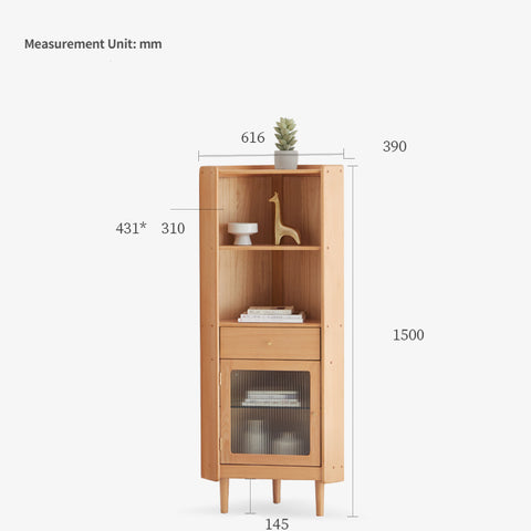 Donato Corner Storage Cabinet