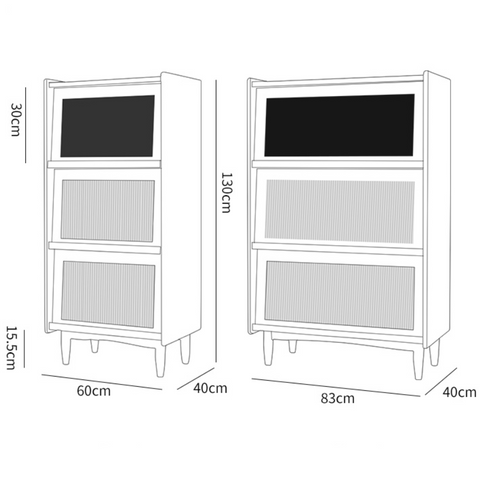 Kalman Wood Bookcase & Cabinet