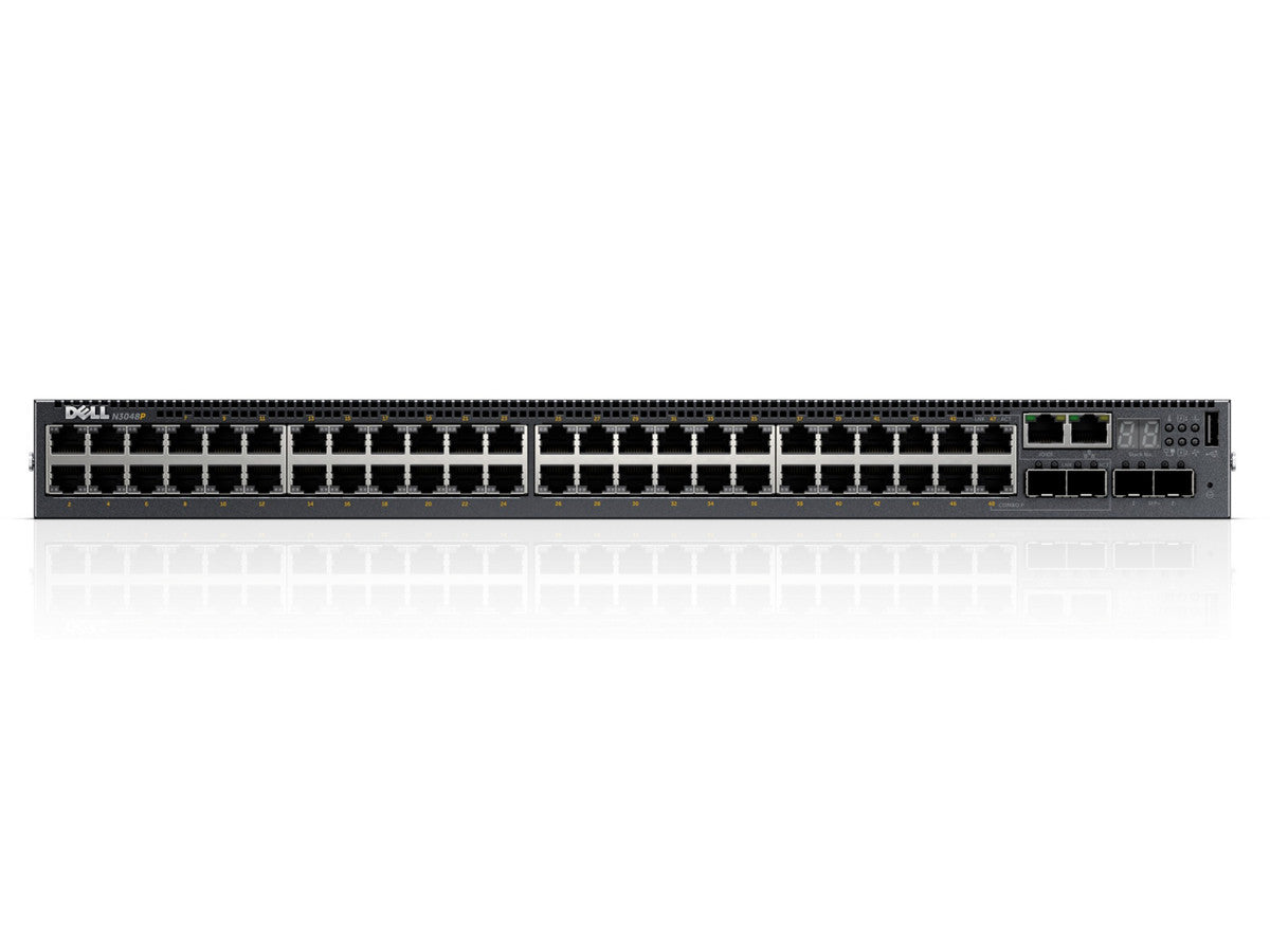 Dell Networking N3048P Managed Gigabit PoE Switch
