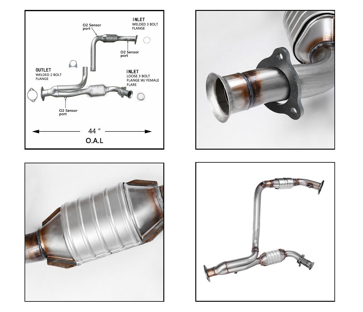 25OFF Catalytic Converter for 19992007 Chevy Silverado GMC Sierra 1500 2500, Tahoe/Avalanche