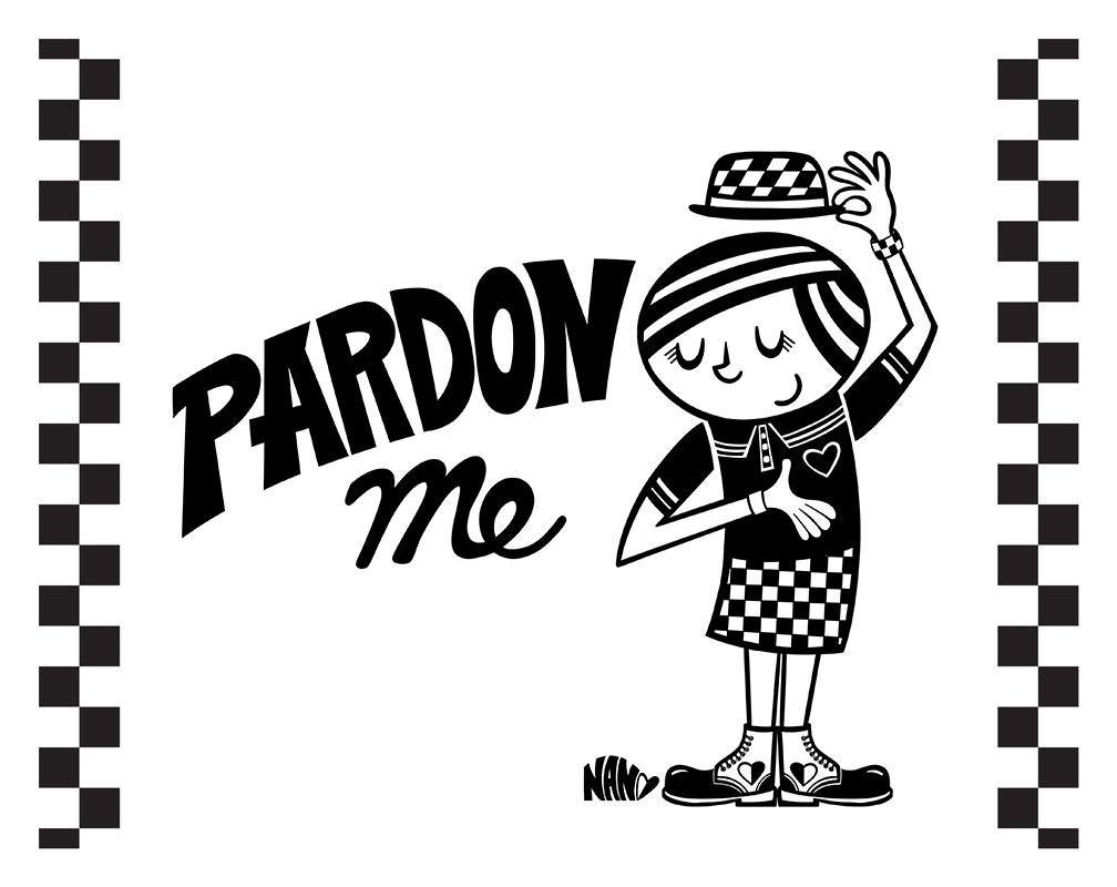 pardon me - signed print | fine art and limited edition prints