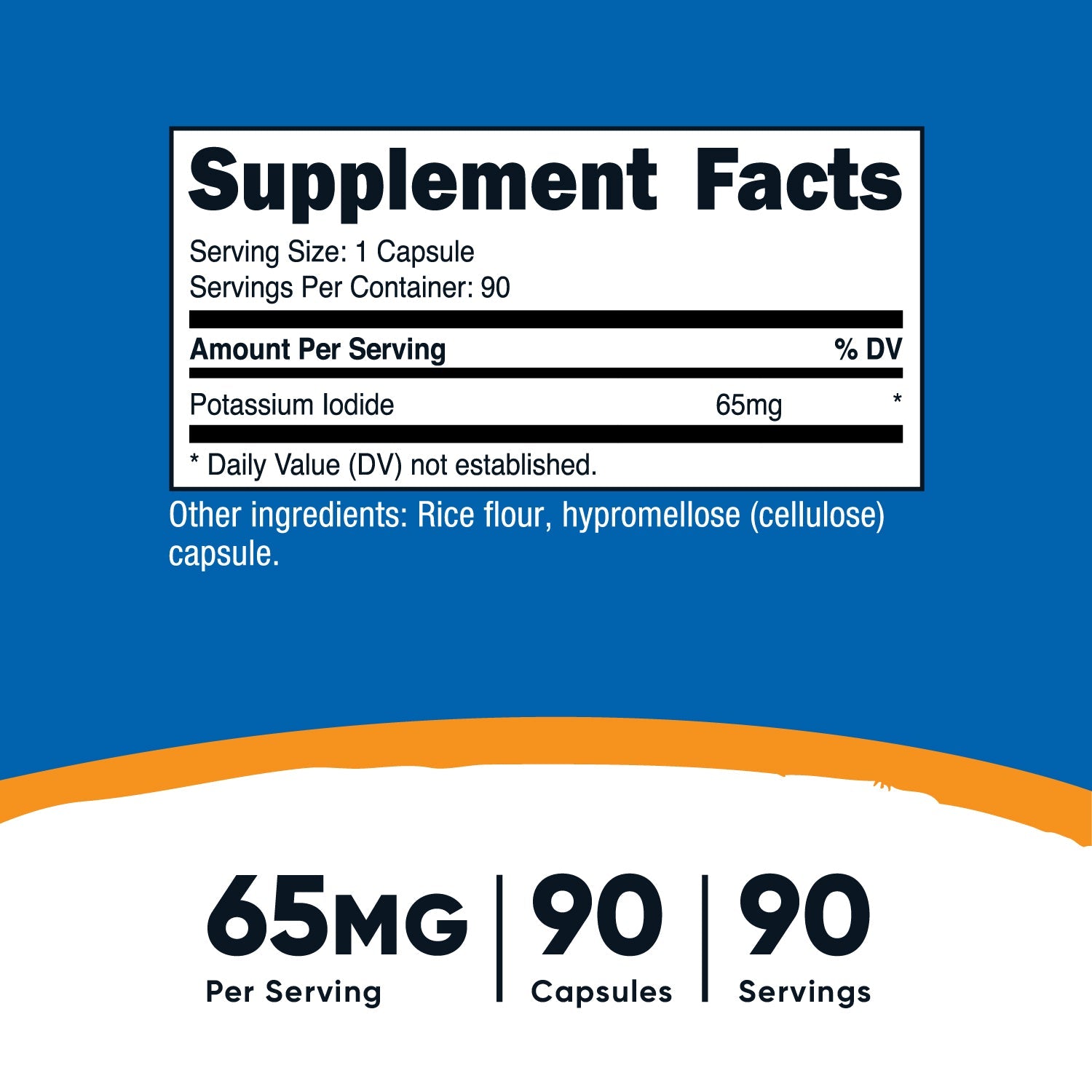 Nutricost Potassium Iodide