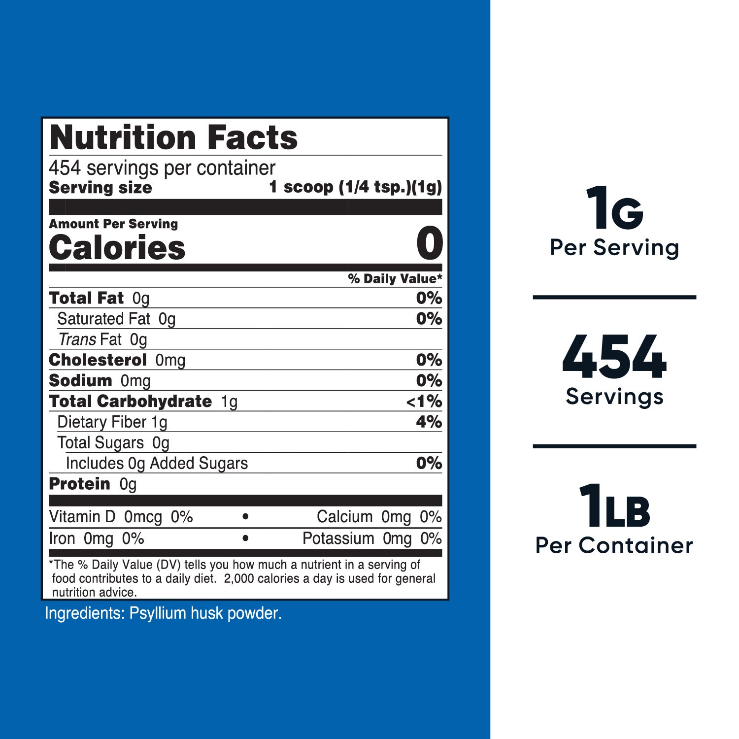 Nutricost Psyllium Husk (Ground) Powder