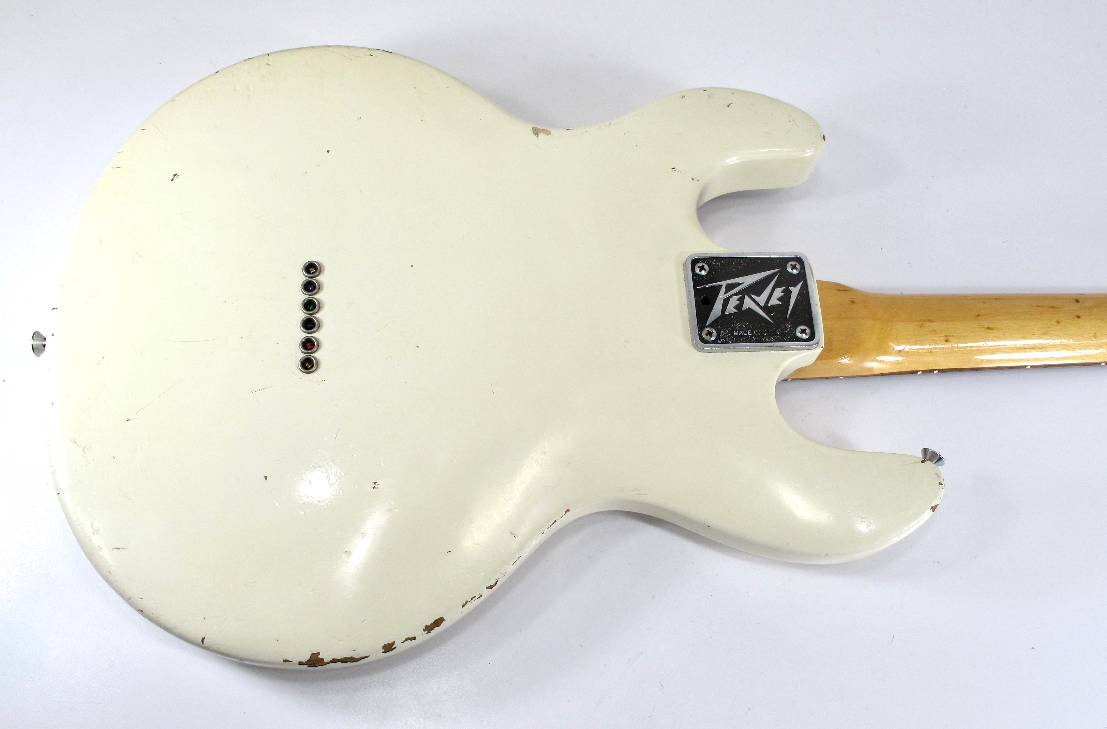 Peavey T-60 Vintage 1983 Solid Body USA Made White Electric Guitar