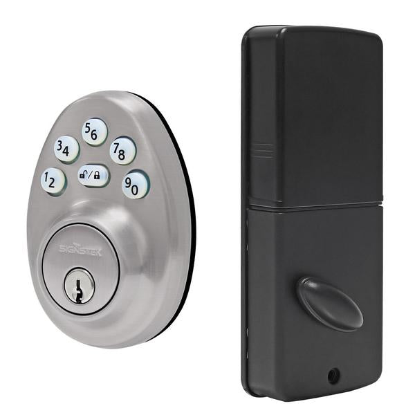 All-weather mechanical keyless deadbolt door lock