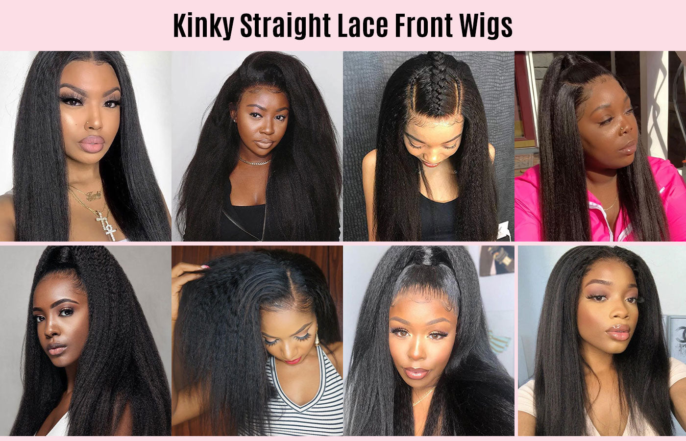 Kinky Straight Wig