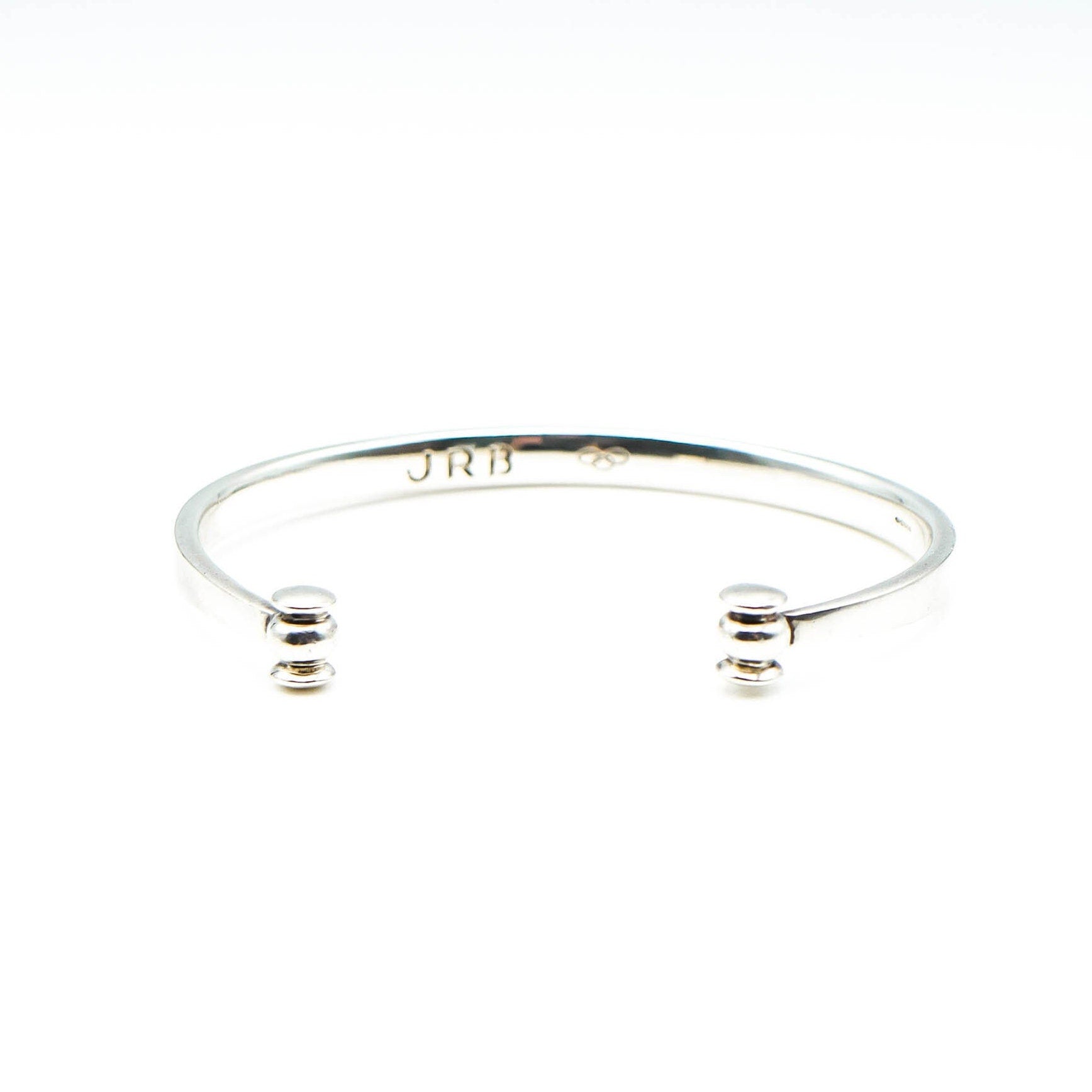 LINKS Of LONDON 7-Inch Sterling Silver Open Bangle Bracelet