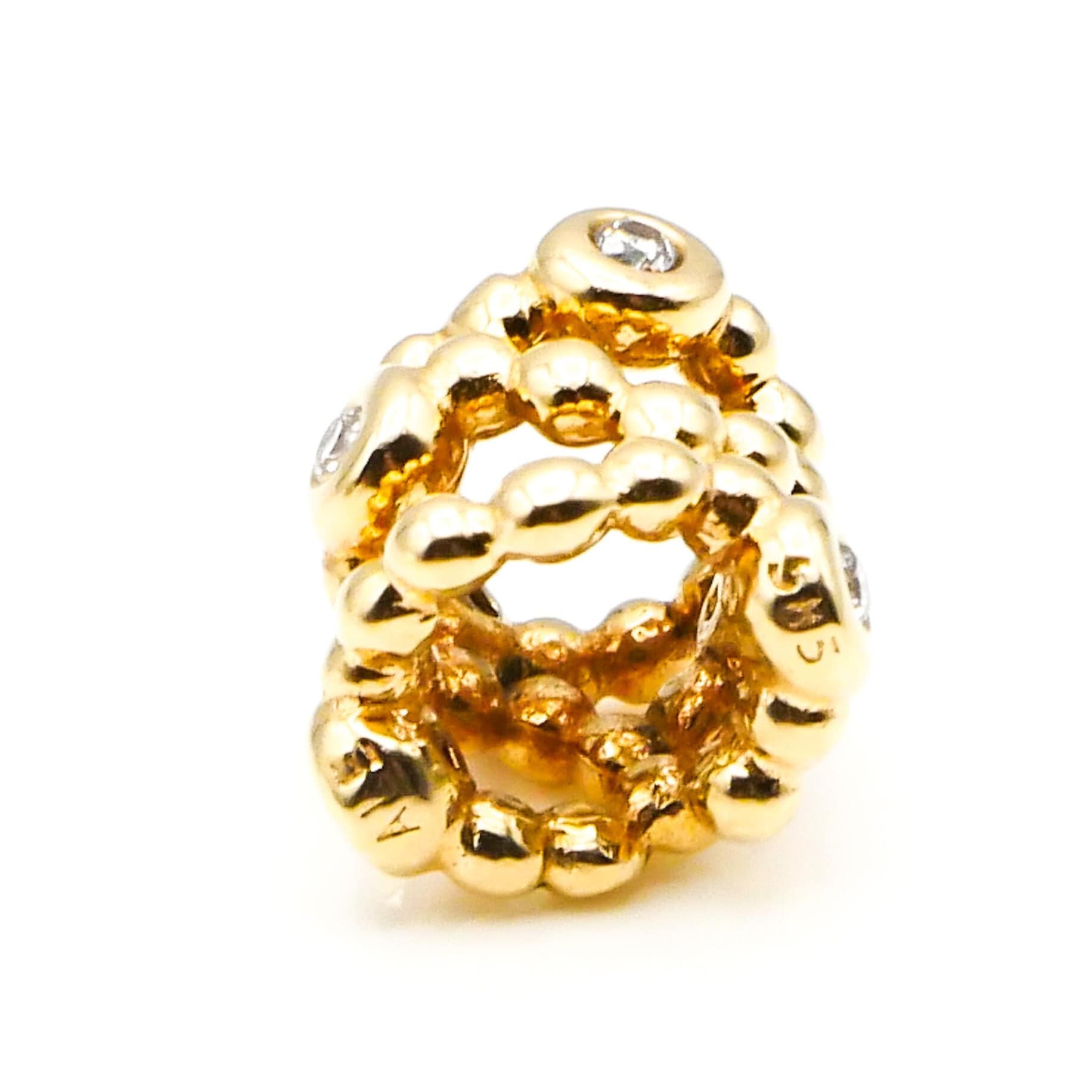 PANDORA 14K Gold Precious Memory Diamond Charm