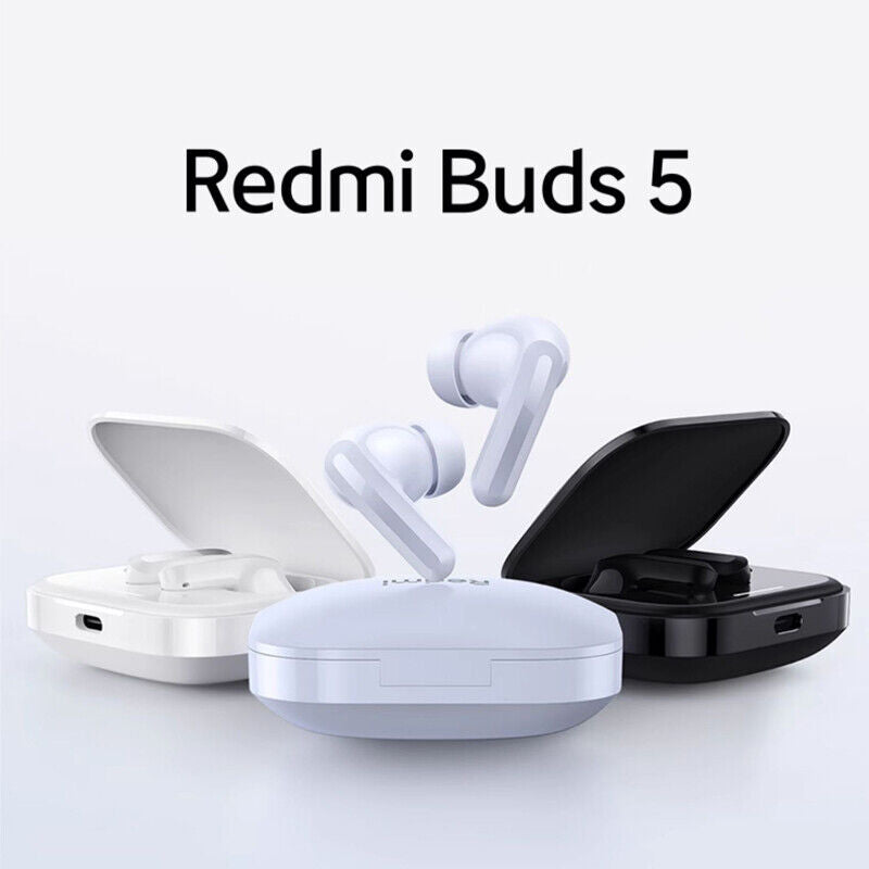 New Xiaomi Redmi Buds 5 46dB Noise Cancelling Bluetooth 5.3 TWS Earphone Earbuds