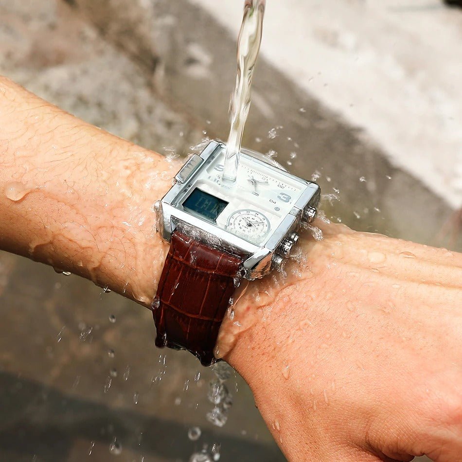 LIGE Sports Watch Men Top Luxury Brand Waterproof Analog Military Digital Watches