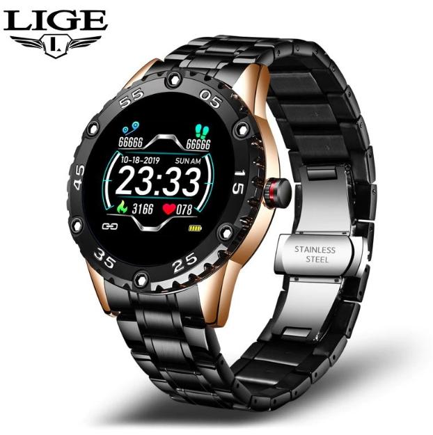 LIGE New Men Smart Watch And Women Sports Watch Blood Pressure Sleep Monitoring Fitness Tracker